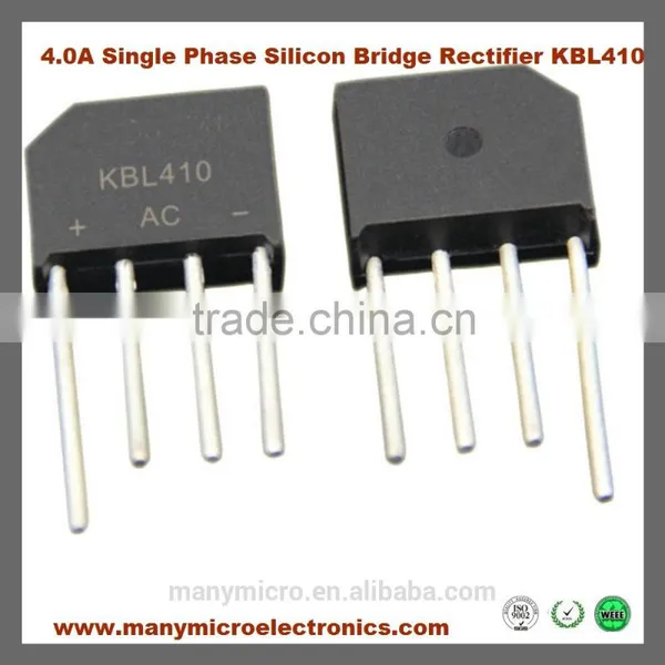 4.0A Single Phase Silicon Bridge Rectifier KBL410 photo-4