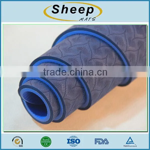 OEM Factory Eco Fitness Accessory Anti-slip Pvc Yoga Mat photo-4