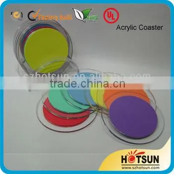 Custom Acrylic Coaster With Holder