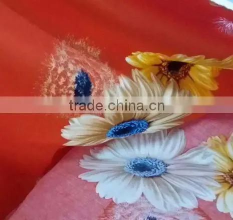 Plant Cashmere Reactive Twill Printed Fabric for Bedding Set/home Textile photo-4