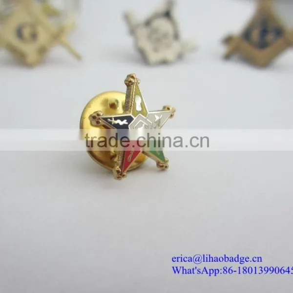 Custom Logo Metal Colorful Soft-enemal/printing Badge Pins /lapel Pins With Epoxy photo-2
