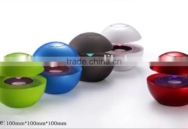 Colorful LED Bluetooth Speaker Touch Screen Spherical Mini Outdoor Portable Wireless Bluetooth Speaker photo-3