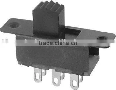 DIP 3 way slide switch SS-22F25