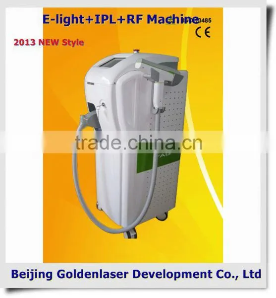 530-1200nm 2013 Importer E-light+IPL+RF Machine Beauty Equipment Hair Removal 2013 Hair Pin Machine Multifunction
