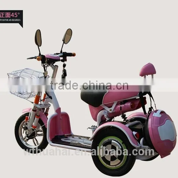 Three 3 Wheels Electric Tricycle Suitable Elderly and Disable Person photo-2