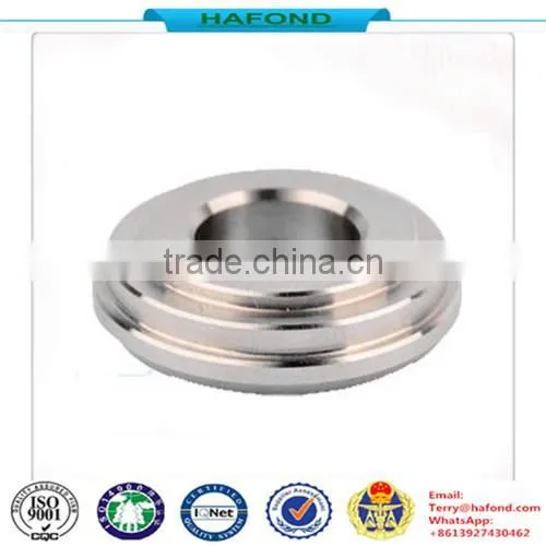 Custom CNC Machining Service Yellow Brass Stepped Washer photo-5