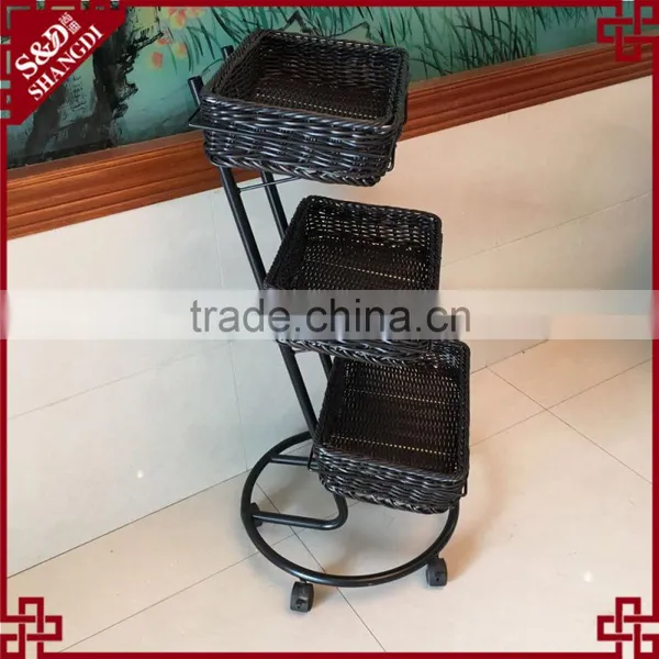 Creative Wholesale Supermarket Accessories Display Stand Storage Basket photo-3
