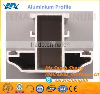 China Industrial 6063-T5 Extrusion Aluminum Anodized Sliver Wood Grain Profile for Kitchen Cabinet LED Strip photo-3