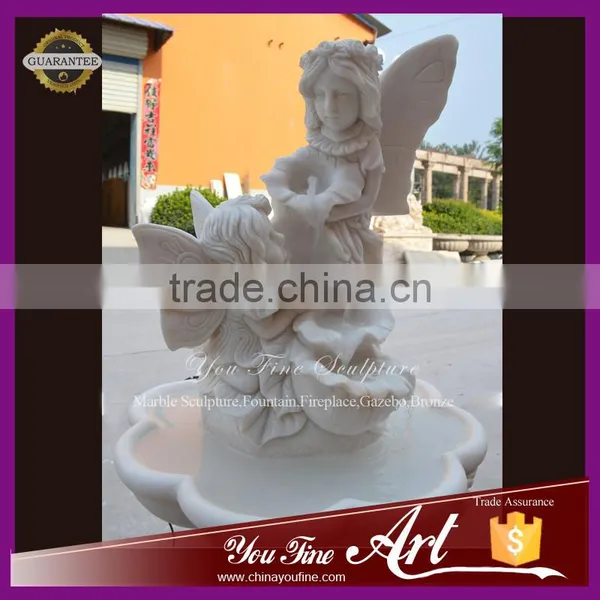 Oudoor Garden Marble Fountain With Girls photo-3