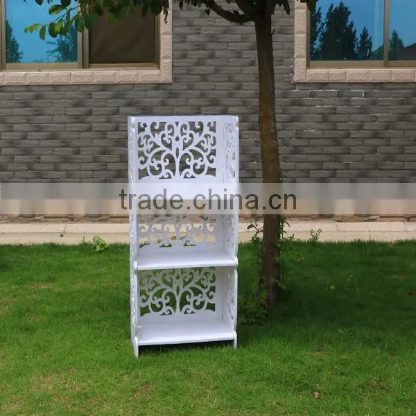 New Material, Waterproof WPC White Baroque Shelf photo-4