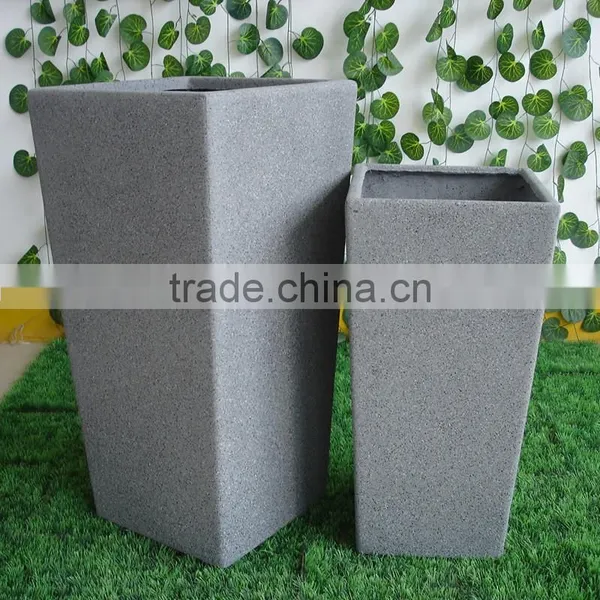 2017 European Style Tall Tapered Square Planter for Sale photo-6