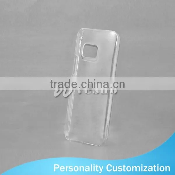 Wholesale Custom Design Light Weight Bulk 3D Clear Blank Sublimation Plastic Mobile Phone Case For HTC One M9 photo-3
