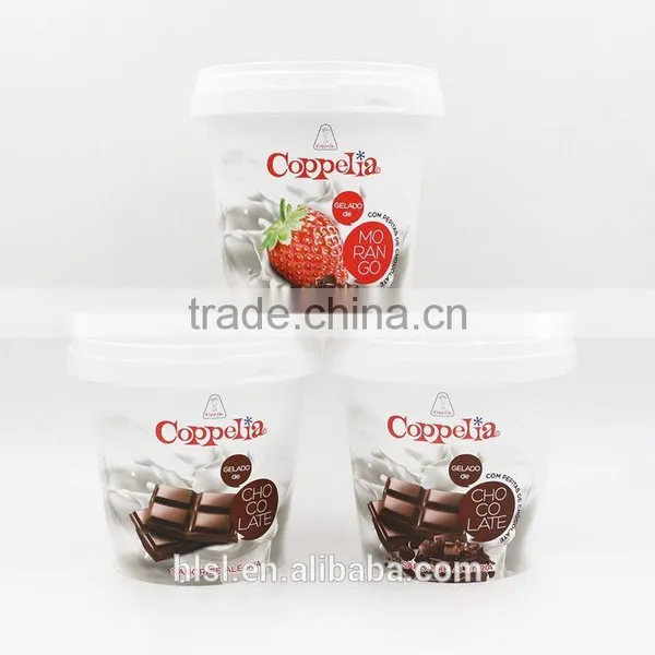 Customized Ice Cream Cup With Brands, Cool Ice Cream Tub With Lids, Ice Cream Container for Freezer photo-4