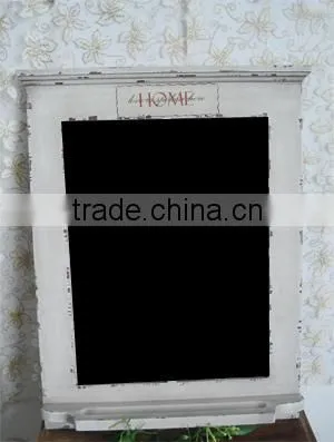 2016 New Antique Wooden Chalkboard With Photo Frames, Wooden Blackboard photo-2