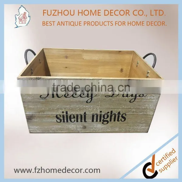 Wholesale Vintage Wooden Crate With Multiple Purpose in Good Quality photo-4