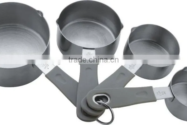 Wholesale Kitchen Accessories 4Pcs Different Size Stainless Steel Measuring Cup photo-2