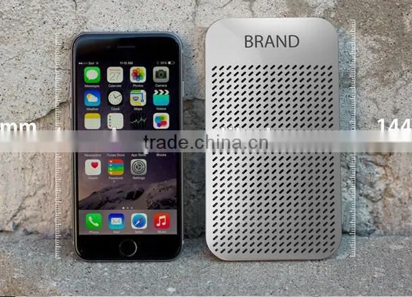 Multi-function Mobile Power Portable Speaker Super-thin Safe Polymer Batteries Bluetooth Stereo Mini Charging Treasure Speaker photo-4