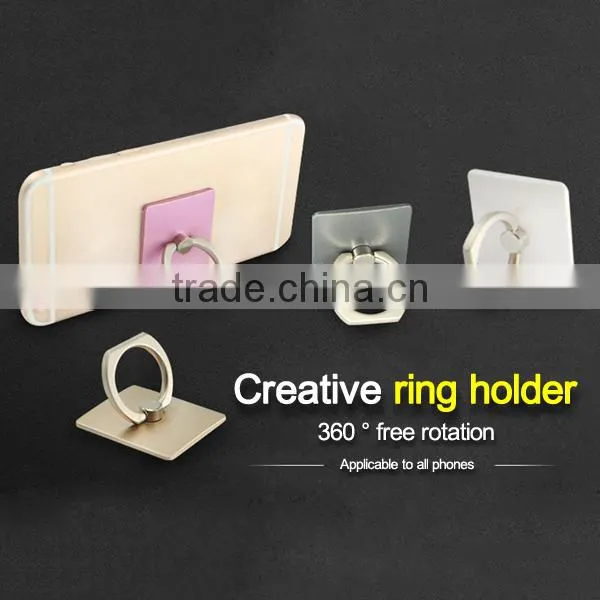 Fashion 360 Degree Rotating Mobile Phone Ring Holder, Metal Ring Stand Wholesale photo-6