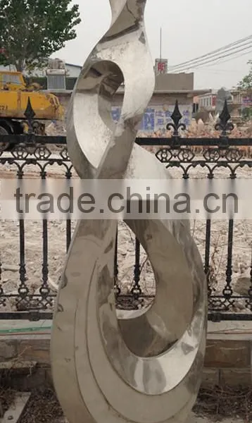 Outdoor Large Stainless Steel Sculpture Hot Sale photo-3