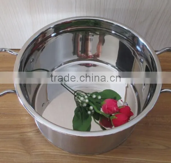 Stainless Steel Kitchen Casserole With Bakelite Handle photo-5
