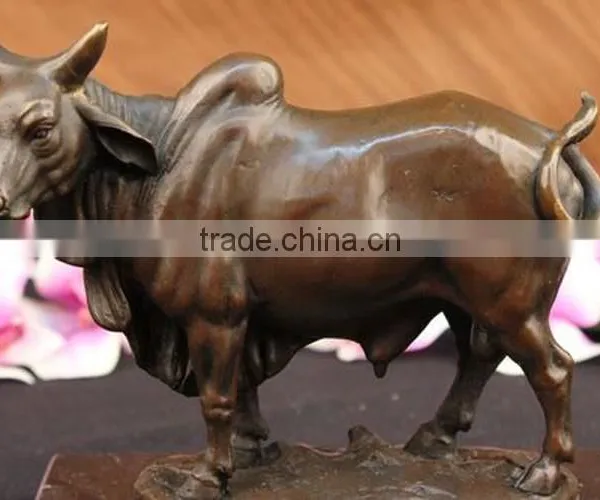 Animal Garden Statue Bronze Brahman Bull Sculpture for Sale photo-2