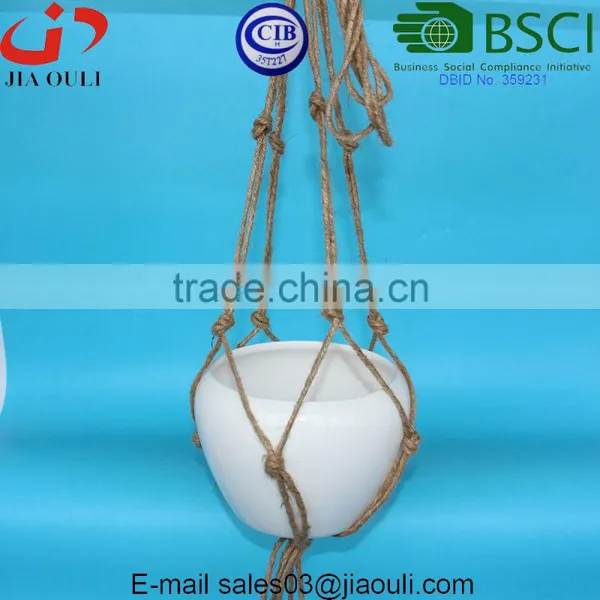 Fashion Design Ceramic Hanging Flower Pots, Hanging Planter Pot photo-5
