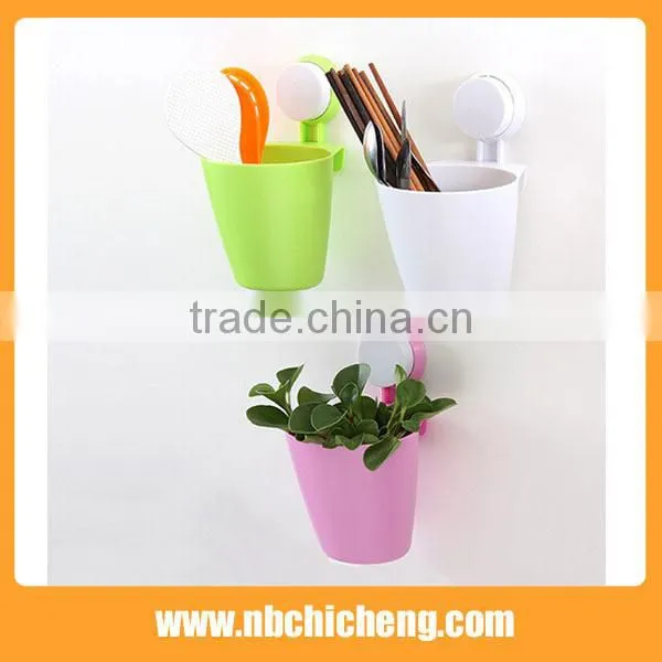 Cute Plastic Storage Holder Kitchen Utensil Storage Holder Bath Jewelry Rack