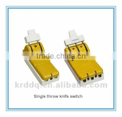 Porcelain Electrical Knife Switch/pole Knife Switch/single Throw photo-3