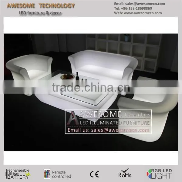 Luxury Lounge Loveseat / Led Glowing Loveseat photo-4