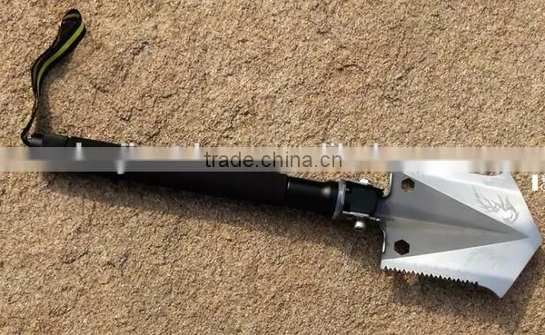 Newest Multifunction Outdoor Bushcraft Knife Shovel Hammer Hoe Fire Starter photo-4