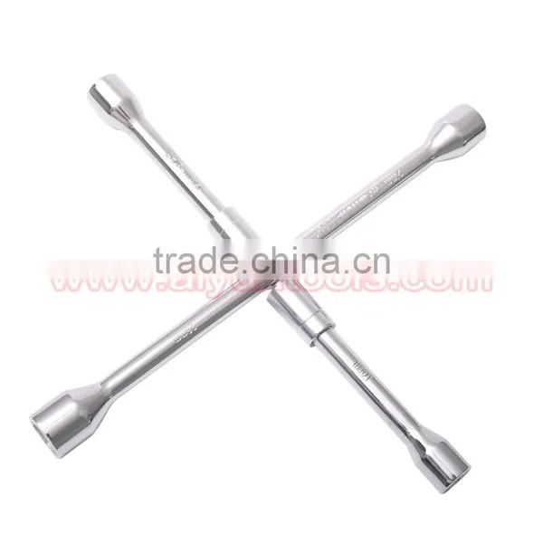 14" Folding Cross Rim Wheel Tyre Wrench Socket Car Auto Tools photo-3
