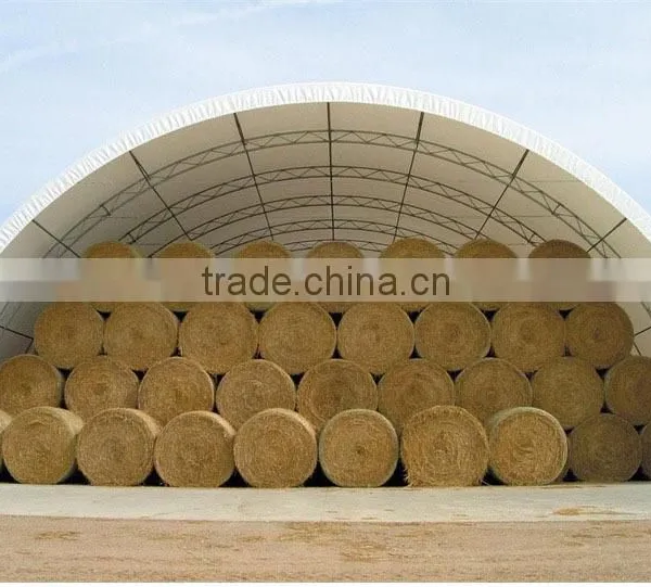 Farming Equipments and Hay Storage Building , Agricultural Warehouse Tents , Foundation Mounted Storage Shelter photo-2