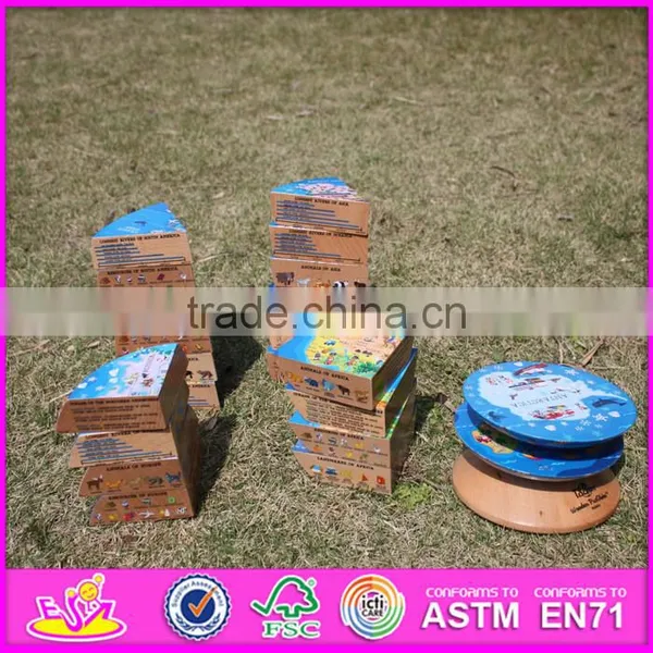 Best Intelligent Children Wooden 3d Puzzle Ball W14G038 photo-5