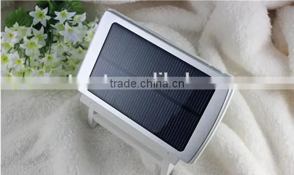 8000mAh Rectangle Shape Solar Panel Power Bank With Lights photo-5