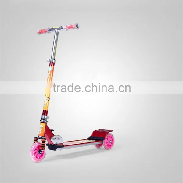 Three 120mm Big Wheels Children Scooter With Aluminum Frame for Sales photo-3