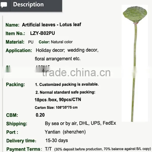 Artificial Lotus for Floral Arrangement and Garden Decoration photo-2
