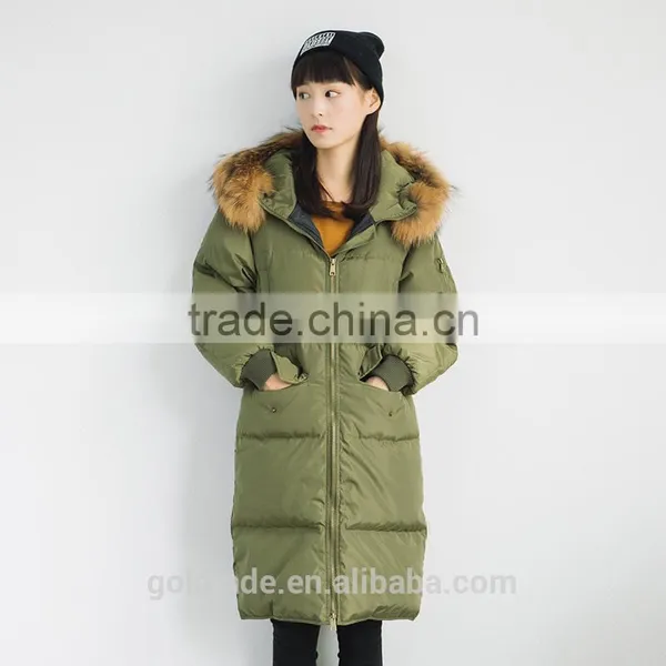 2016 New Winter Women Jacket Clothes Down Cotton Fur Collar Women's Coat Jacket photo-5