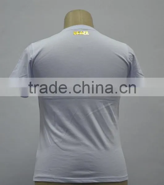 OEM High Quality Short Sleeve 95 Organic Cotton 5 Elastane t Shirt photo-2