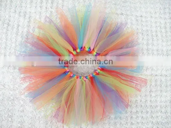 China Clothing Manufacturer Wholesale Children's Clothing Girls Skirt Colorful Christams Tutus photo-3