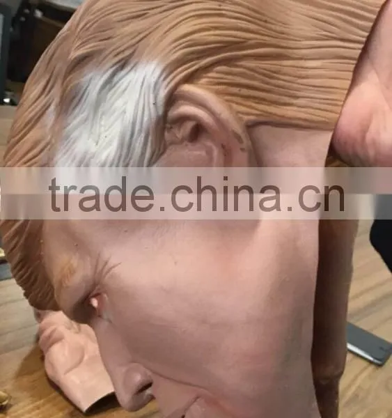 Latex Trump Mask , Halloween Trump Mask photo-2