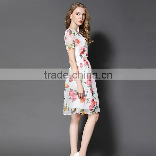 Maxnegio Flower Girl Dress Patterns With Batwing Sleeve Casual Summer Dresses photo-5