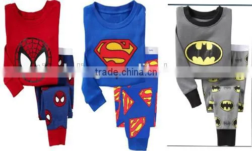 2017 Top Fashion Cartoon Boys Pajamas Kids Funny Pajamas Hot Selling Animal Pyjamas photo-2