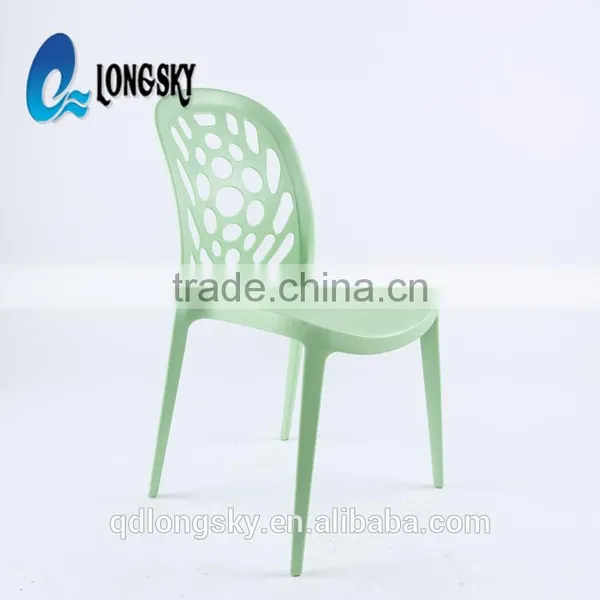 LS-4031B Hot Sale Cheap Stackable Garden Outdoor Leisure Colorful Plastic Chair for Sale photo-2