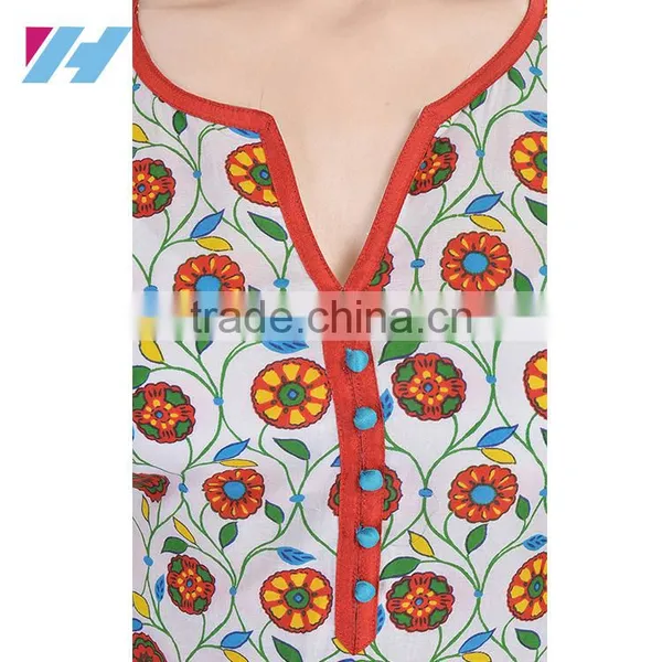 Indian Latest Fashion Clothes Ladies Long Kurti Designs photo-4