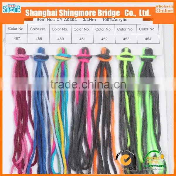 Best Wholesale Space Dyed Knitting Yarns, OEKO-Tex Standard Quality 100 Acrylic Yarn With Free Samples photo-5