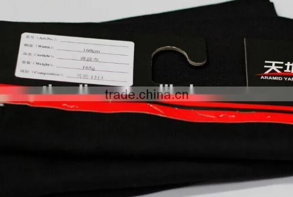 100% Aramid Damper Fabric White Black photo-2