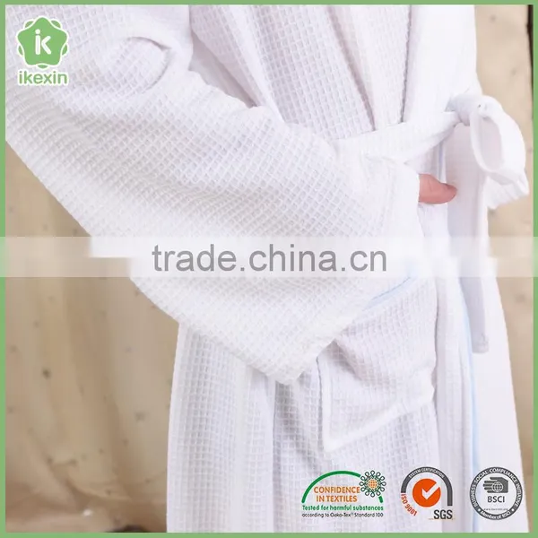 Promotion Hemmed Dyed Microfiber Adult Bathrobe photo-5