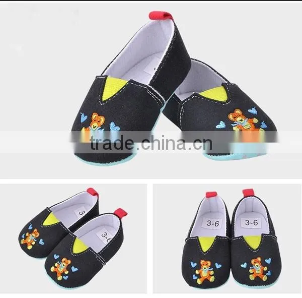 New Design Lovely Cartoon Animal Prints Baby Boy and Girl Shoes photo-6