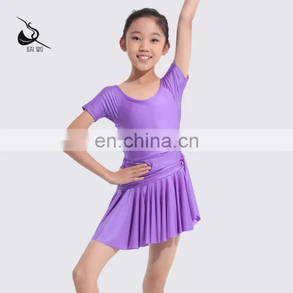 116282511 Children Girl Shiny Latin Dress photo-3