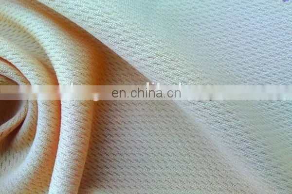 Winfar Textile Knit New Design Solid Dyed Uruguay Birdeye Polyester Mesh Fabric photo-2